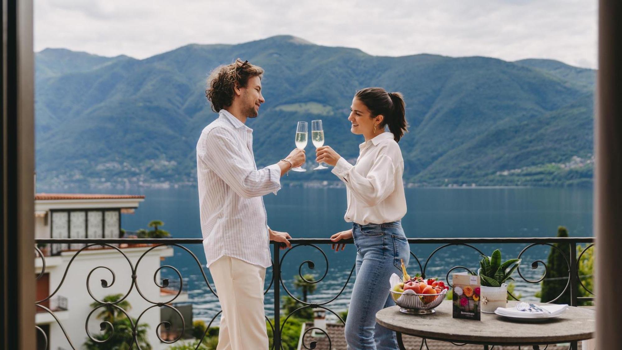 Boutique Hotel Sunstar Brissago Am Lago Maggiore מראה חיצוני תמונה